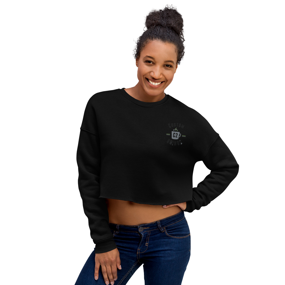 Custom clearance cropped sweatshirt