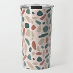Warm Terrazzo Travel Mug