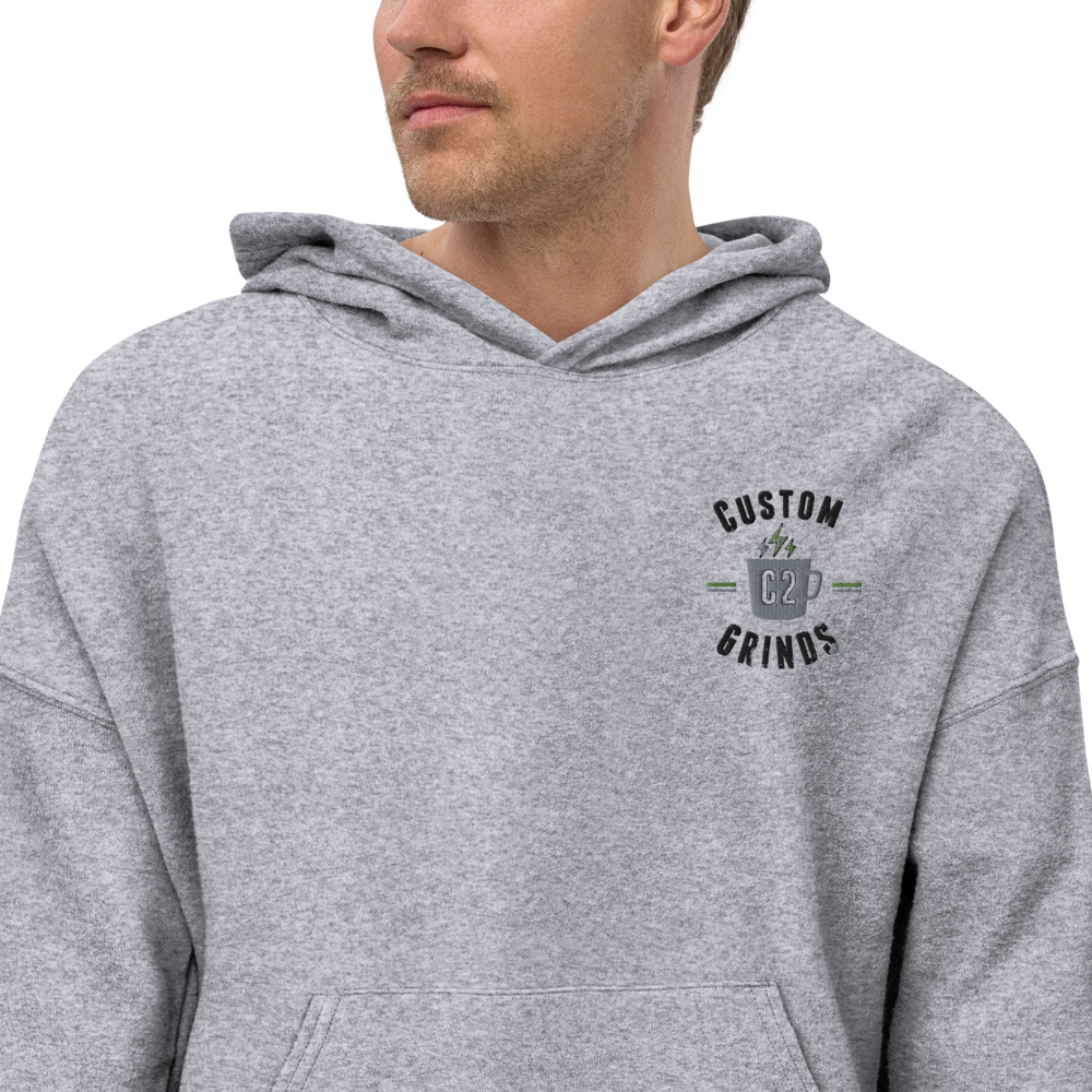 Unisex Sueded Fleece Hoodie