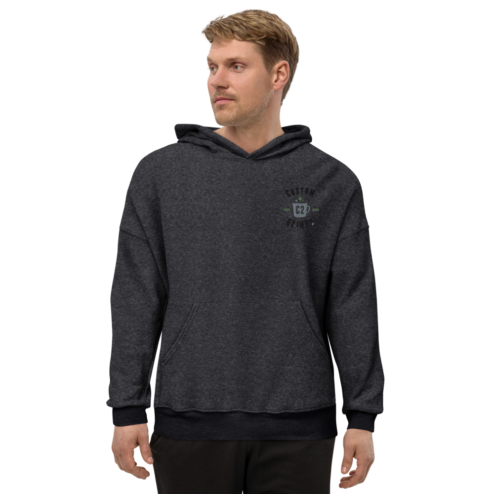 Unisex Sueded Fleece Hoodie