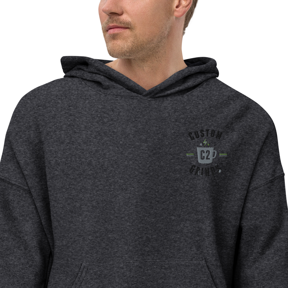 Unisex Sueded Fleece Hoodie