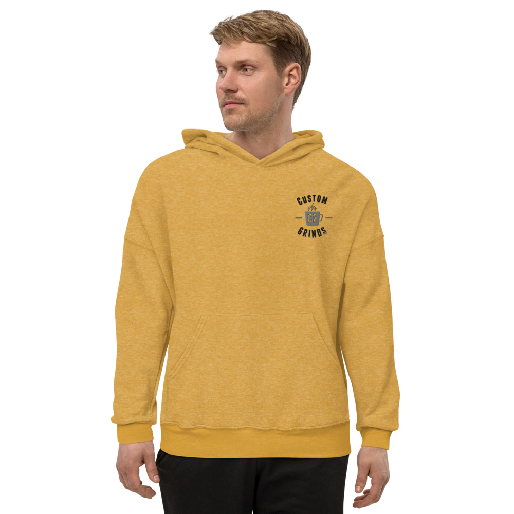 Unisex Sueded Fleece Hoodie