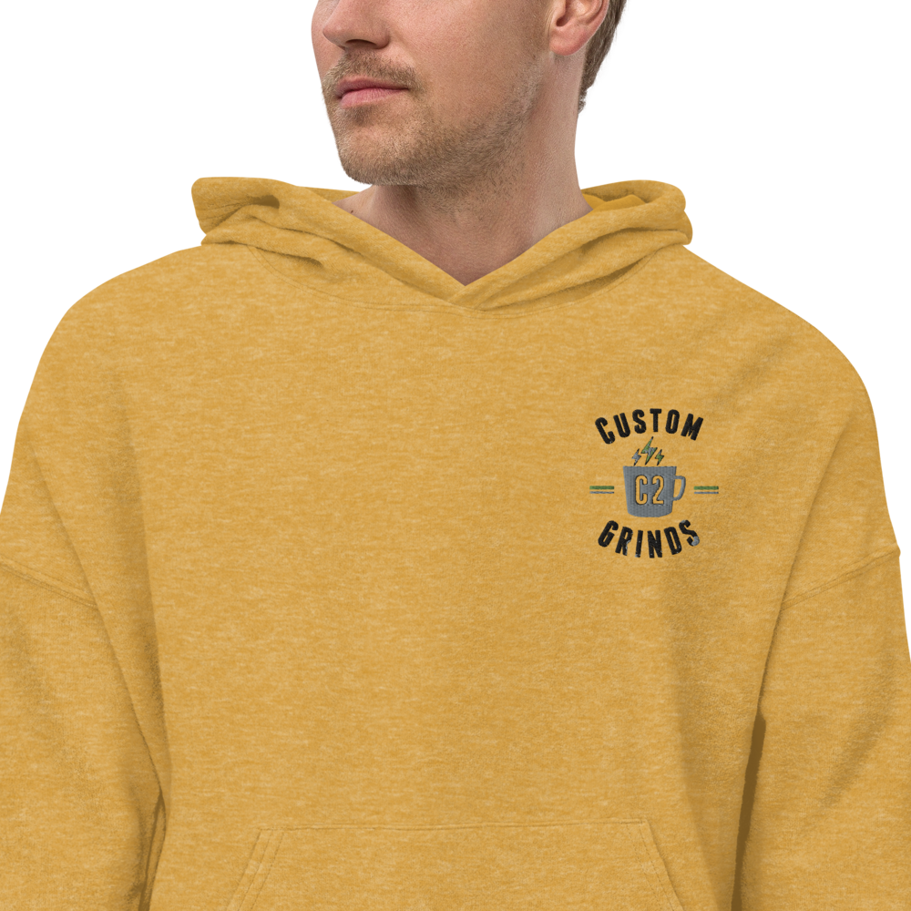 Unisex Sueded Fleece Hoodie