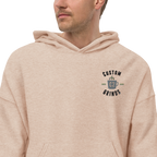 Unisex Sueded Fleece Hoodie