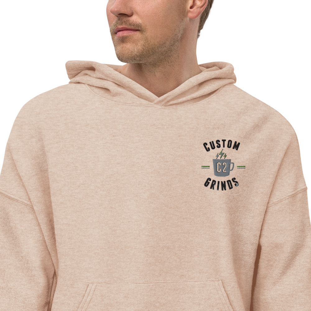 Unisex Sueded Fleece Hoodie