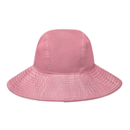 Wide brim bucket hat