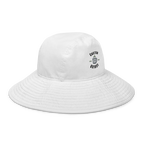 Wide brim bucket hat
